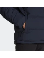 Pánská péřová bunda s kapucí M HG8750 Tmavě modrá - Adidas