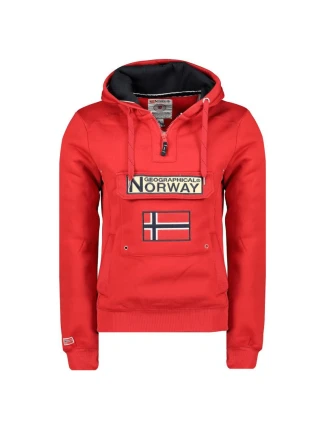 Pánská mikina WY10089H/GN Červená - Geographical Norway