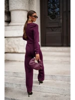 Dámský komplet Carmen Tmavě fialová - LaBalancia