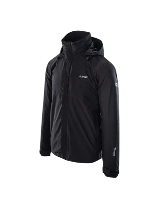 Pánská bunda Helmo Černá - Hi-Tec Pánská bunda Helmo Černá - Hi-Tec