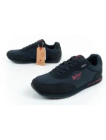 Pánské sportovní boty LCW-25-03-3385M Tmavě modrá s červenou - Lee Cooper
