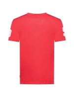 Pánské tričko SY1305H/GN Červená vzor - Geographical Norway