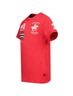 Pánské tričko SY1305H/GN Červená vzor - Geographical Norway