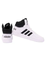 Pánské sportovní boty Hoops 3.0 Mid M GW3019 Bílá s černou - Adidas