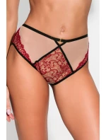 Kalhotky Allure 19190 červeno-béžové - Mediolano Kalhotky Allure 19190 červeno-béžové - Mediolano