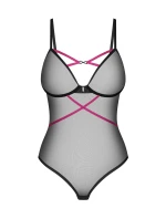 Dámské sexy body Novenes Teddy černé - Obsessive