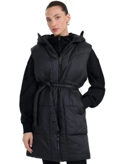 Dámská vesta F221 W 4FWAW25TVJAF221 20S černá - 4F