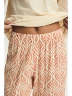 Dámské pyžamo Denise 43671 ecru - Henderson