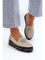 Dámské boty LR400 zlaté - S.Barski