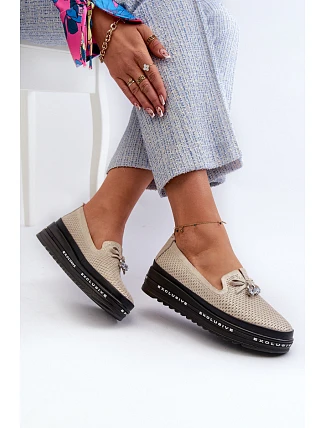 Dámské boty LR400 zlaté - S.Barski