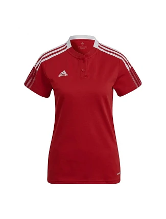 Dámské polo tričko Tiro 21 W GM7350 červené - Adidas
