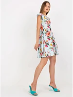 Dámské šaty RV SK 8020 světle modré - Rue Paris Dámské šaty RV SK 8020 světle modré - Rue Paris