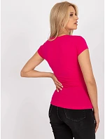Dámské tričko RV TS 5636.03X fuchsiová - FeelGood Dámské tričko RV TS 5636.03X fuchsiová - FeelGood