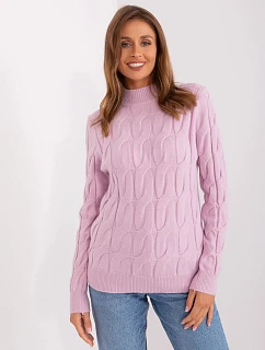 Dámský svetr 2235.00P světle fialová - FPrice