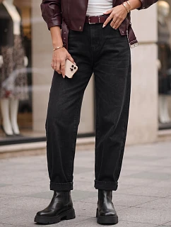 Dámské džíny UY3130 černé - FashionStreet