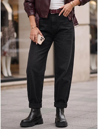 Dámské džíny UY3130 černé - FashionStreet Dámské džíny UY3130 černé - FashionStreet