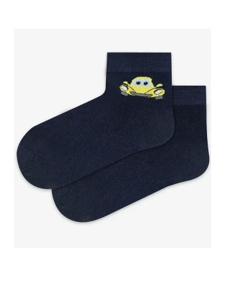 TENKÉ PONOŽKY BARVA 2-6 LET CHLAPCI NÁMOŘNICKÁ 21-23