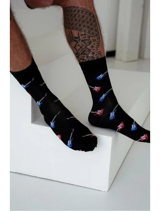 PÁNSKÉ PONOŽKY S ELEKTRICKOU KYTAROU 0125.087 PÁNSKÉ PONOŽKY S ELEKTRICKOU KYTAROU 0125.087