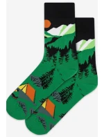 "CASUAL- Vzorované ponožky, pánské"