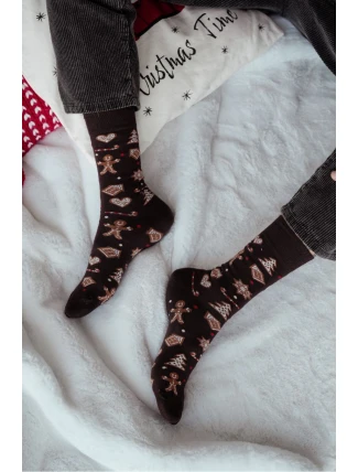 Pánské vánoční ponožky Gingerbread 1290.037