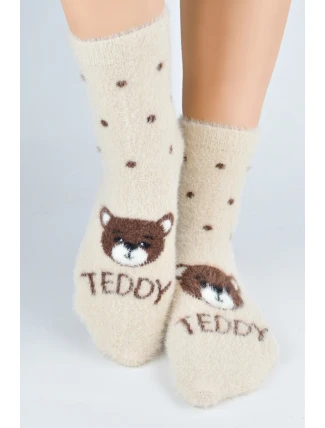 PLYŠOVÉ NADÝCHANÉ PONOŽKY SP016