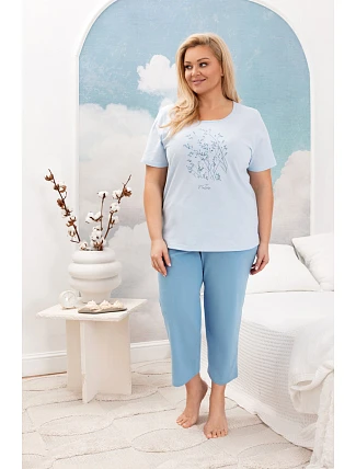 DÁMSKÉ PYŽAMO 4009 VELKÉ L/26