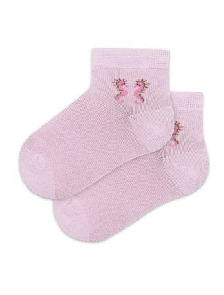 TENKÉ PONOŽKY BAREVNÉ 0-2 ROKY DÍVKY 214.59N