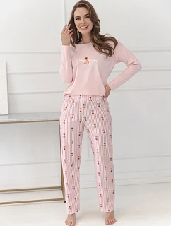 3623 DÁMSKÉ DLOUHÉ PYŽAMO NOLA S–XL
