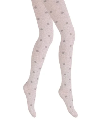 Vzorované punčochové kalhoty 6-11 let dívky CALI 140/146