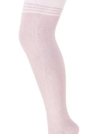 "ANTOLA - PUNČOCHÁČE 6-11 LET, VZOROVANÉ S LUREXEM" RŮŽOVÁ 152-158