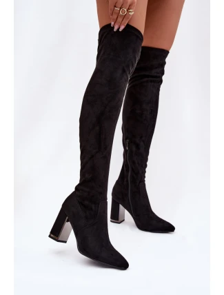 Kozačky na podpatku  model 221899 Step in style