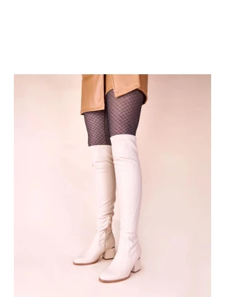 Kozačky na podpatku model 222056 Solea Kozačky na podpatku model 222056 Solea