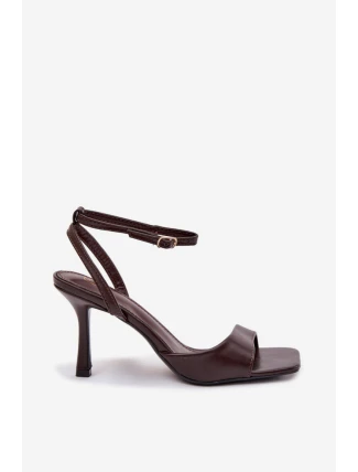 Sandály na podpatku model 222264 Step in style Sandály na podpatku model 222264 Step in style