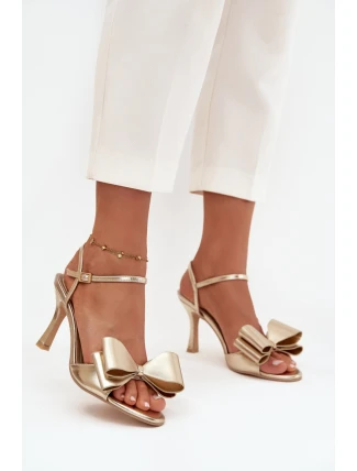 Sandály na podpatku model 222272 Step in style Sandály na podpatku model 222272 Step in style