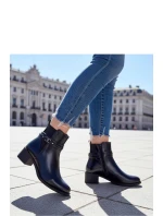 Boty na podpatku model 222370 Solea Boty na podpatku model 222370 Solea