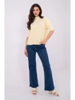 Svetr s krátkým rukávem model 222442 Italy Moda Svetr s krátkým rukávem model 222442 Italy Moda