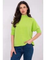 Svetr s krátkým rukávem model 222443 Italy Moda Svetr s krátkým rukávem model 222443 Italy Moda