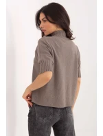 Svetr s krátkým rukávem model 222444 Italy Moda Svetr s krátkým rukávem model 222444 Italy Moda