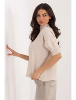 Svetr s krátkým rukávem model 222445 Italy Moda Svetr s krátkým rukávem model 222445 Italy Moda