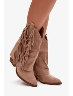 Boty na podpatku  model 222719 Step in style