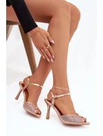 Sandály na podpatku  model 222730 Step in style