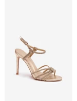 Sandály na podpatku  model 222734 Step in style