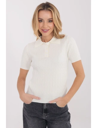 Svetr s krátkým rukávem  model 222825 Factory Price