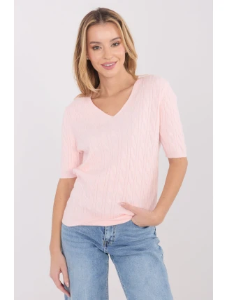 Svetr s krátkým rukávem  model 222834 Factory Price