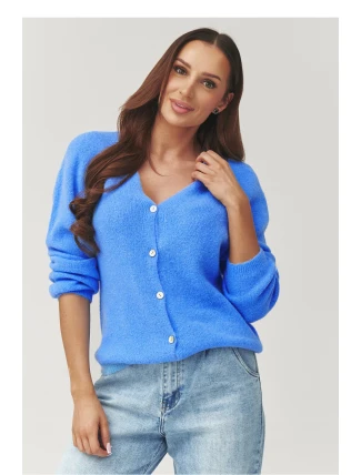 Svetr na zapínání  model 223260 Makadamia