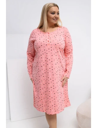 Noční košile Plus Size model 223301 Forever Pink