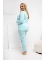 Pohodlná pyžama pro plnoštíhlé model 223306 Forever Pink