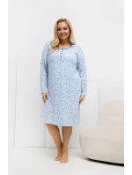 Noční košile Plus Size model 223308 Forever Pink