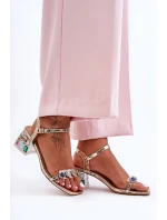 Sandály na podpatku  model 225139 Step in style