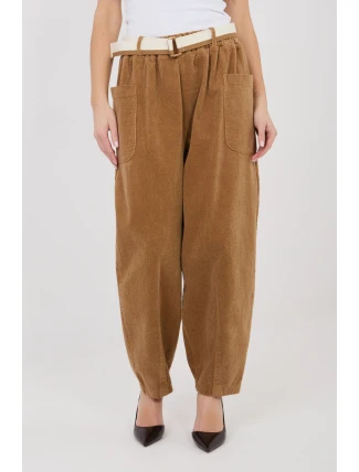 Kordové kalhoty model 225424 Rue Paris